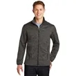 Sport-Tek PosiCharge Electric Heather Soft Shell Jacket. | https://www.bestnamebadges.com