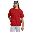 Sport-Tek Repeat 1/2-Zip Short Sleeve Jacket | https://www.bestnamebadges.com