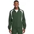 Sport-Tek Colorblock Raglan Jacket. | https://www.bestnamebadges.com