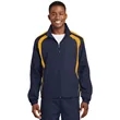 Sport-Tek Colorblock Raglan Jacket. | https://www.bestnamebadges.com