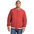 Sport-Tek Insulated Varsity Jacket | https://www.bestnamebadges.com