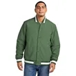 Sport-Tek Insulated Varsity Jacket | https://www.bestnamebadges.com