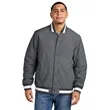 Sport-Tek Insulated Varsity Jacket | https://www.bestnamebadges.com