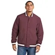 Sport-Tek Insulated Varsity Jacket | https://www.bestnamebadges.com