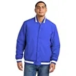 Sport-Tek Insulated Varsity Jacket | https://www.bestnamebadges.com