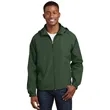Sport-Tek Hooded Raglan Jacket. | https://www.bestnamebadges.com