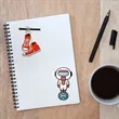 Full Color Die Cut Stickers | https://www.bestnamebadges.com