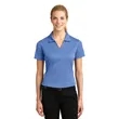 Sport-Tek Women's Dri-Mesh V-Neck Polo. | https://www.bestnamebadges.com