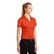 Sport-Tek Women's Dri-Mesh V-Neck Polo. | https://www.bestnamebadges.com