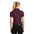 Sport-Tek Women's Dri-Mesh V-Neck Polo. | https://www.bestnamebadges.com