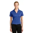 Sport-Tek Women's Dri-Mesh V-Neck Polo. | https://www.bestnamebadges.com