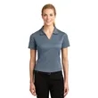 Sport-Tek Women's Dri-Mesh V-Neck Polo. | https://www.bestnamebadges.com
