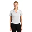 Sport-Tek Women's Dri-Mesh V-Neck Polo. | https://www.bestnamebadges.com