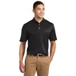 Sport-Tek Dri-Mesh Polo. | https://www.bestnamebadges.com