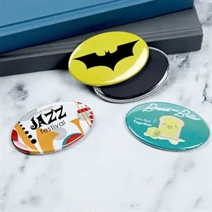 2.75 X 1.75 Inch Oval Magnet Buttons