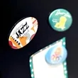 2.75 X 1.75 Inch Oval Magnet Buttons | https://www.bestnamebadges.com