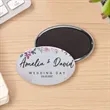 2.75 X 1.75 Inch Oval Magnet Buttons | https://www.bestnamebadges.com