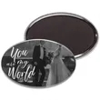 2.75 X 1.75 Inch Oval Magnet Buttons | https://www.bestnamebadges.com