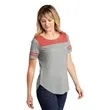 Sport-Tek Women's PosiCharge Tri-Blend Wicking Fan Tee. | https://www.bestnamebadges.com