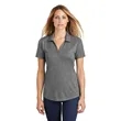 Sport-Tek Women's PosiCharge Tri-Blend Wicking Polo. | https://www.bestnamebadges.com