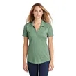 Sport-Tek Women's PosiCharge Tri-Blend Wicking Polo. | https://www.bestnamebadges.com