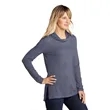 Sport-Tek Women's PosiCharge Tri-Blend Wicking Long Sleev... | https://www.bestnamebadges.com