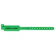 Medical Alert Wide Vinyl Wristbands | https://www.bestnamebadges.com