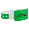 Medical Alert Wide Vinyl Wristbands | https://www.bestnamebadges.com
