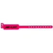 Medical Alert Wide Vinyl Wristbands | https://www.bestnamebadges.com