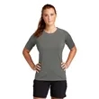 Sport-Tek Women's Rashguard Tee. | https://www.bestnamebadges.com