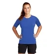 Sport-Tek Women's Rashguard Tee. | https://www.bestnamebadges.com