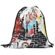 Full Color Drawstring Backpack Sports Bags | https://www.bestnamebadges.com