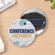 2.25 Inch Round Wearable Clothing Magnet Buttons | https://www.bestnamebadges.com