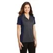 Sport-Tek Women's Colorblock Micropique Sport-Wick Polo. | https://www.bestnamebadges.com