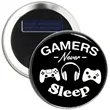 3 Inch Round Wearable Clothing Magnet Buttons | https://www.bestnamebadges.com