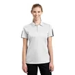 Sport-Tek Women's PosiCharge Active Textured Colorblock P... | https://www.bestnamebadges.com