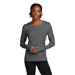 Sport-Tek Women's Exchange 1.5 Long Sleeve Crew | https://www.bestnamebadges.com