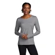 Sport-Tek Women's Exchange 1.5 Long Sleeve Crew | https://www.bestnamebadges.com