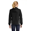Sport-Tek Women's Colorblock Hooded Raglan Jacket. | https://www.bestnamebadges.com