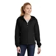 Sport-Tek Women's Colorblock Hooded Raglan Jacket. | https://www.bestnamebadges.com