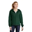 Sport-Tek Women's Colorblock Hooded Raglan Jacket. | https://www.bestnamebadges.com