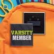 3 Inch Square Wearable Clothing Magnet Buttons | https://www.bestnamebadges.com