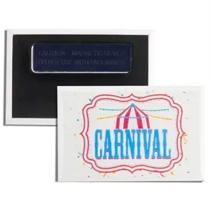 1.75 X 2.75 Inch Rectangle Wearable Clothing Magnet Buttons