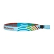 Custom Woven Cloth Wristbands | https://www.bestnamebadges.com