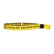 Custom Woven Cloth Wristbands | https://www.bestnamebadges.com