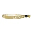 Custom Woven Cloth Wristbands | https://www.bestnamebadges.com
