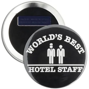 4 Inch Round Wearable Clothing Magnet Buttons