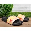 Custom Full Color Slide Sandals | https://www.bestnamebadges.com