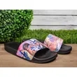 Custom Full Color Slide Sandals | https://www.bestnamebadges.com