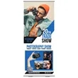 33 X 80 Inch Full Color Roll Up Retractable Banner Stands | https://www.bestnamebadges.com